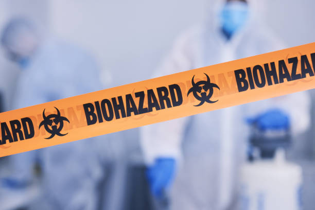 Professional Crime Scene Cleanup technician working in Allamuchy, NJ